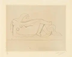 Henri Laurens, Deux femmes, Before 1927, Etching on firm wove paper