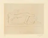 Henri Laurens, Deux femmes, Before 1927, Etching on firm wove paper