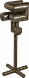 Bernhard Luginbühl, Kleines Kopfvolumen - Multiple, 1970, Iron, welded, two-piece, swivelling