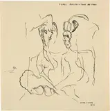Oskar Lüthy, Types Excentrique de 1920, 1912, Ink drawing on wove paper