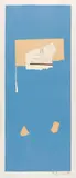 Summer Light Series: Pauillac, #4 by Robert Motherwell, 1973, Collage and embossing over colour lithograph on solid Japan, sold Sep 2024