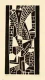 Otto Nebel, 8 Holzschnitte, 1936, 8 woodcuts on Japan, one on Japan laid paper