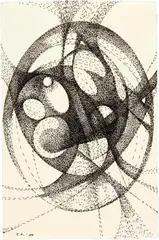 Yoko Ono, Franklin Summer, 2000, 3 drawings in ink