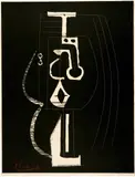 Pablo Picasso, Composition, 17858, Lithograph on wove paper with watermark "Arches"