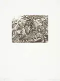 Markus Raetz, Zwei Pole, 1994-1995, Copperplate engraving on Zerkall wove paper in half-linen portfolio