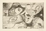 Hans Reichel, 5 Radierungen, 1922, Etching and drypoint on wove paper