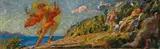 Ker-Xavier Roussel, Orpheus, die Mänaden jagend, 1939-1944, Oil on canvas