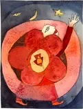 Hans Schärer, Ohne Titel, 1973, Pen and ink and watercolour on watercolour paper