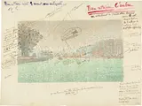 Paul Signac, A Flessingue, Probably not until 1897/1898, Colour lithograph on wove paper