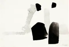 Italo Valenti, Les Magiciennes, 1974, Watercolour on watercolour paper