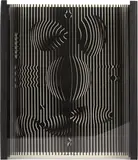 Victor Vasarely, Venus, 1986, Serigraph on plexiglass and plastic