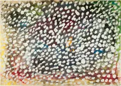 Not Vital, Untitled, 1979, Watercolour, gouache and oil on paper