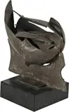 Oscar Wiggli, Kleine Skulptur, Around 1965, Iron, welded, fixed on a dark marble base