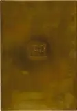 Oscar Wiggli, Ohne Titel, Embossing on brass plate