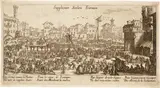 Jacques Callot, Supplicium Sceleri Fraenum - Les Supplices, Circa 1630, Etching on laid paper