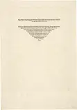 Probedruck des Impressums zum "Marienleben" - Proof of the Imprint of "Marienleben" by Albrecht Durer, 1511, Letterpress print on laid paper with watermark "Triangle with flower" (Meder watermark 127), sold Sep 2024
