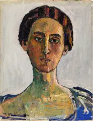 Ferdinand Hodler, Bildnis Valentine Godé-Darel, 1914, Oil on canvas
