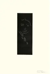 Henri Matisse, Petite figure – Irène Vignier, 1914, Monotype