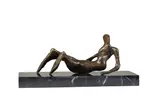Henry Moore, Maquette for Reclining Figure, 1957, Bronze