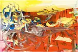Gerhard Richter, 8.12.85, 1985, Oil and watercolour