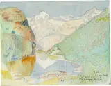 Cuno Amiet, Ryffelalp bei Zermatt