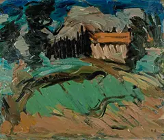 Hans Berger, Paysage de Provence, Circa 1913, Oil on canvas