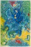 Marc Chagall, La flûte enchantée, 1967, Colour lithograph