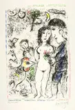 Marc Chagall, Souvenance d'un printemps, November 1983, Colour lithograph