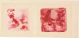 Augusto Giacometti, Zwei Abstraktionen in Rot und Weiss