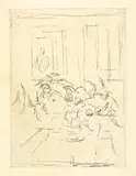 Alberto Giacometti, Bouquet I, 1954-1955, Etching