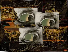 Hannah Höch, Augen, 1929/1967, Collage