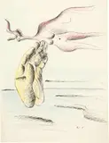 Le Corbusier, Licorne au corps de femme et main