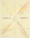 Otto Meyer-Amden, Tagebuchblatt, 1928-1932, Watercolour