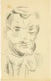 Otto Meyer-Amden, Selbstporträt, 1928-1932, Pencil