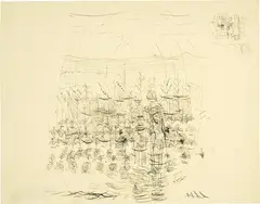 Gärtner by Otto Meyer-Amden, Circa 1930, Pen and Indian ink, sold Jun 2023