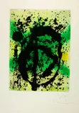 Joan Miró, Règne végétal, 1968, Coloured aquatint and carborundum