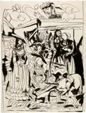 Pablo Picasso, David et Bethsabée, Sunday, 30 March 1947, Lithograph