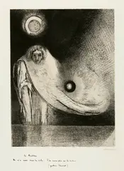 Le Buddha by Odilon Redon, 1895, Lithograph, sold Jun 2023