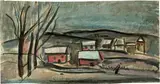 Georges Rouault, Village dans la neige