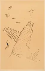 Yves Tanguy, Sans titre, 1926/1928, Pen and ink