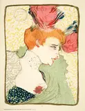 Mademoiselle Marcelle Lender, en buste by Henri de Toulouse-Lautrec, 1895, Colour lithograph, sold Jun 2023