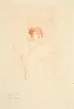 Luce Myrès, de face by Henri de Toulouse-Lautrec, 1895, Lithograph, sold Jun 2023