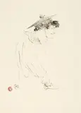 Petite fille anglaise (Miss Dolly, au Star) by Henri de Toulouse-Lautrec, 1899, Lithograph, sold Jun 2023