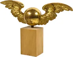 James Lee Byars, Goldflügel, Circa 1986