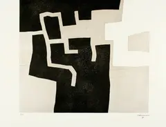 Eduardo Chillida, Ahoska II, 1973, Etching