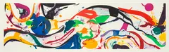 Untitled by Sam Francis, 1988, Colour etching, sold Jun 2023