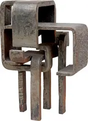 Bernhard Luginbühl, C-Figur, 1960, Iron, forged and welded