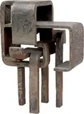 Bernhard Luginbühl, C-Figur, 1960, Iron, forged and welded