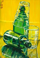 Jean Frédéric Schnyder, Plastic vom Samstag, 1984, Oil on canvas