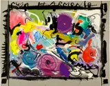 Jean Tinguely, Metaharmonie, Circa 1978, Pastel, watercolour, gouache, silverpoint and Indian ink